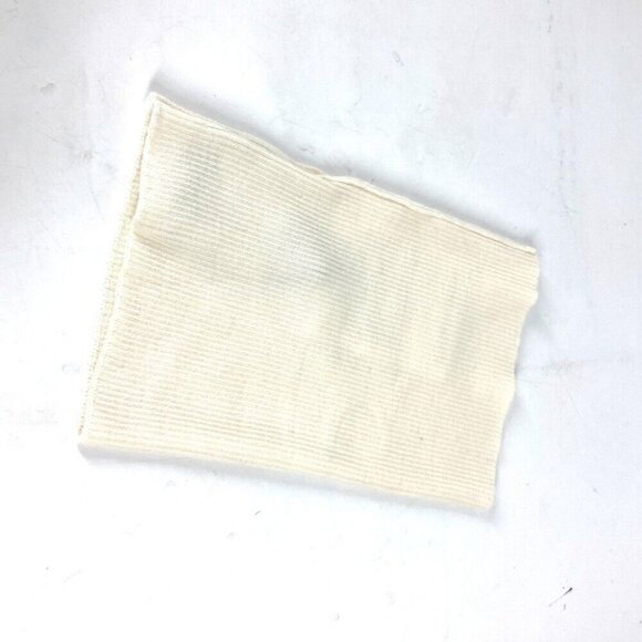 MONCLER neck warmer Snood Accessories Scarf wool White - Picture 1 of 7